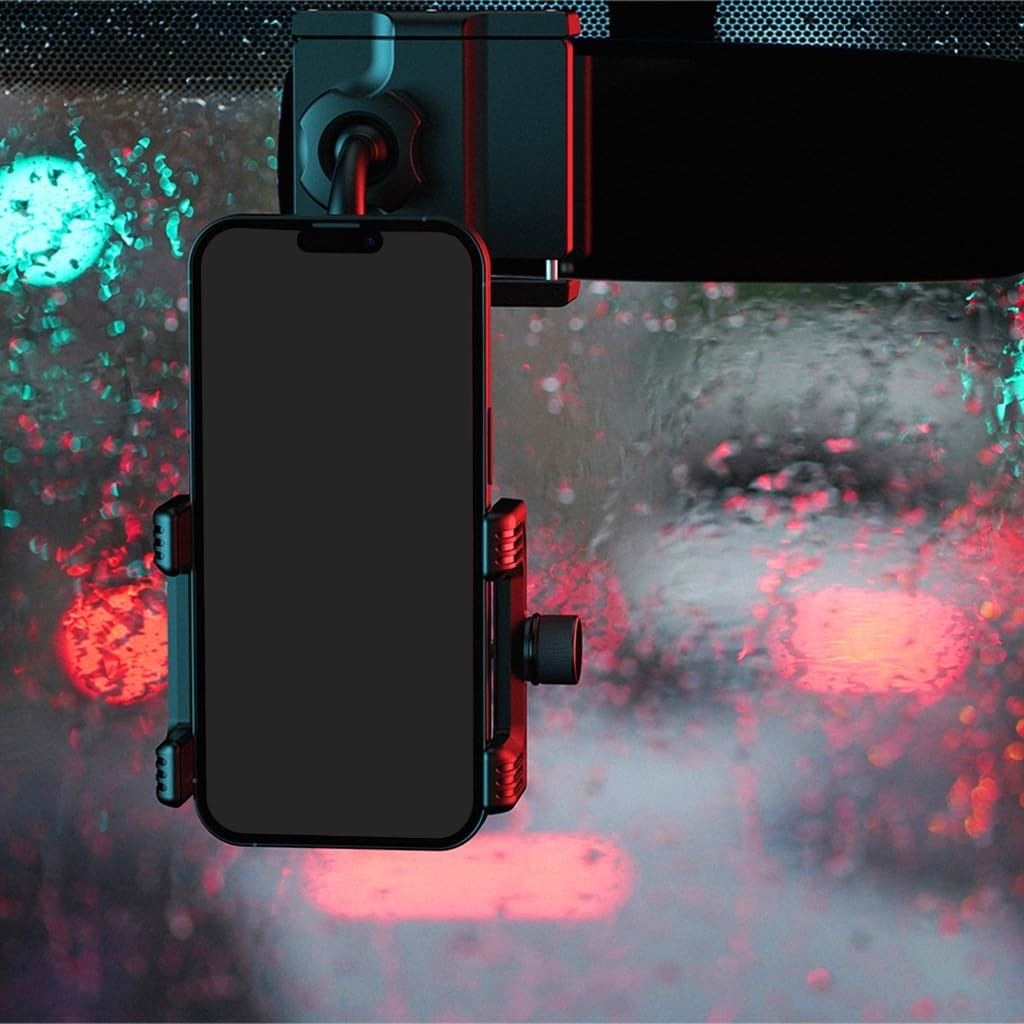 Universal Adjustable Phone Mount For Car Rearview Mirror With 360 Rotation image 2