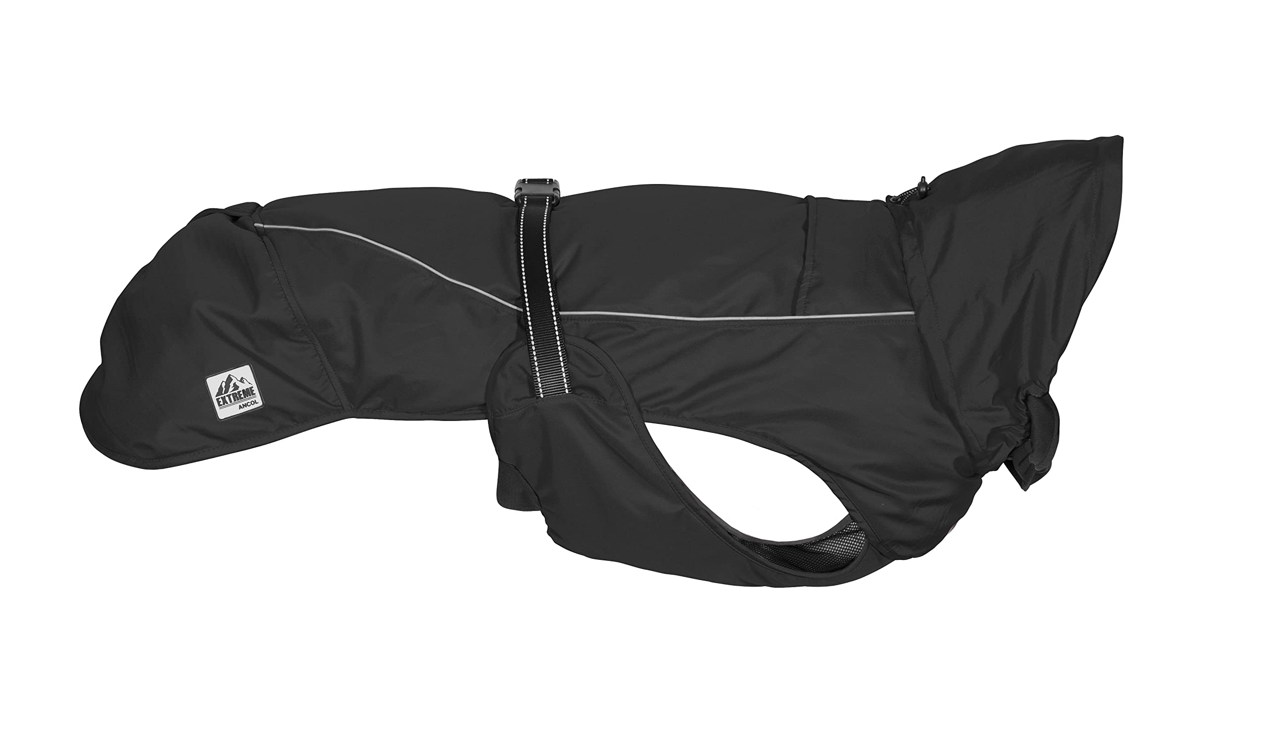 Ancol EXTREME BLIZZARD DOG COAT BLACK 35CM S/M
