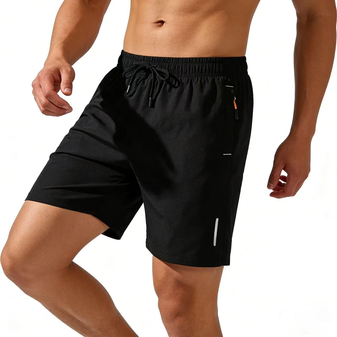 Paquete de 3 pantalones cortos deportivos para hombre, pantalones cortos de baloncesto de secado rápido con bolsillos para correr, ropa deportiva casual