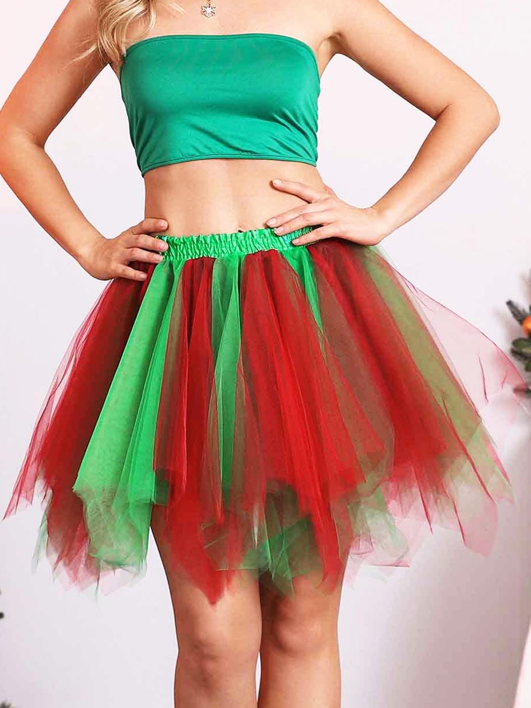 Falda tutú en capas de tul para danza, faldas de ballet, disfraz de tutú para mujeres y niñas