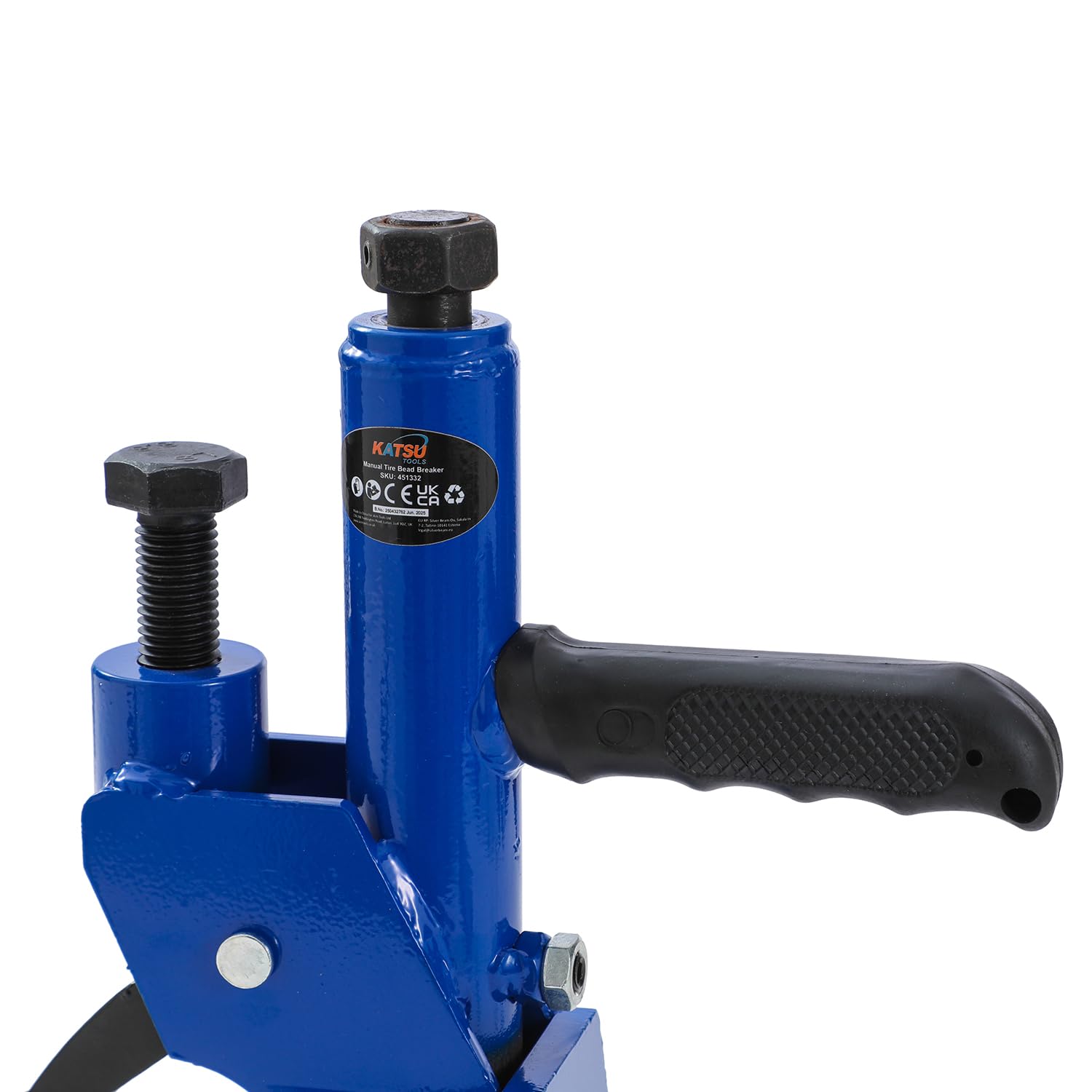 KATSU Tools Rompe talón Manual para neumáticos – con Mango y Almohadilla Goma, Garra Extra, Cambiador Universal Coche, Tractor, ATV, Remolque