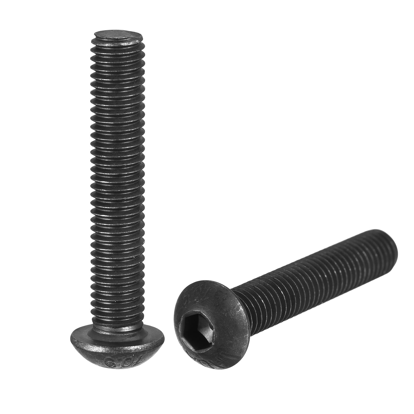 uxcell M8x45mm Hex Socket Button Head Cap Bolts Screws Alloy Steel 10pcs