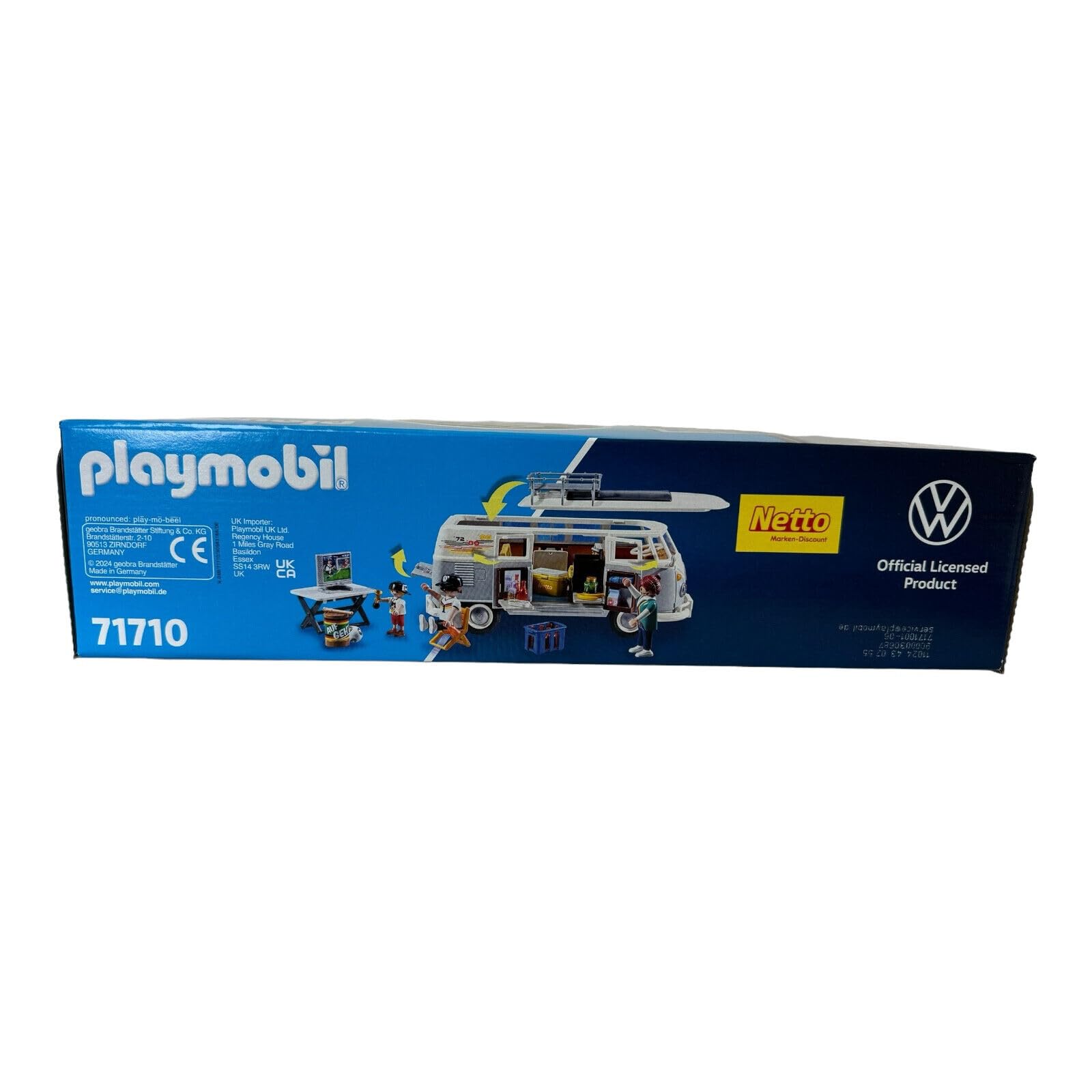 PLAYMOBIL Camping Fan Bus T1 Limited Edition zur Fußball EM 2024 in Deutschland