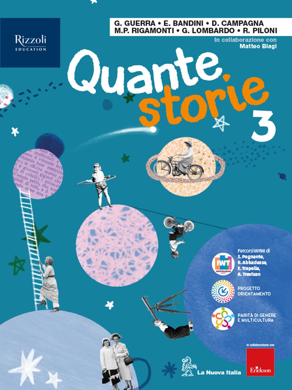 QUANTE STORIE VOLUME 3 CON QUADERNO CRESCERE, SCEGLIERE E PREPARARSI - (9788830221994) + Materiali didattici – Rebillo