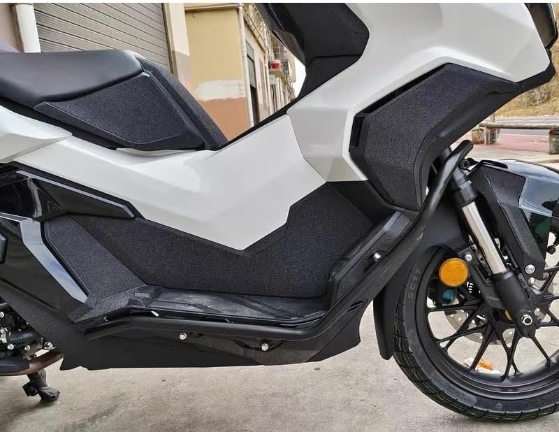 Engine Guard Crash Bars Motorcycle Engine Guard Crash Bar Frame Protection Bumper Stunt Cage Protector Anti-Fall Kit for ADV350 2024-2025 Motorbike Crash Bar Bumper