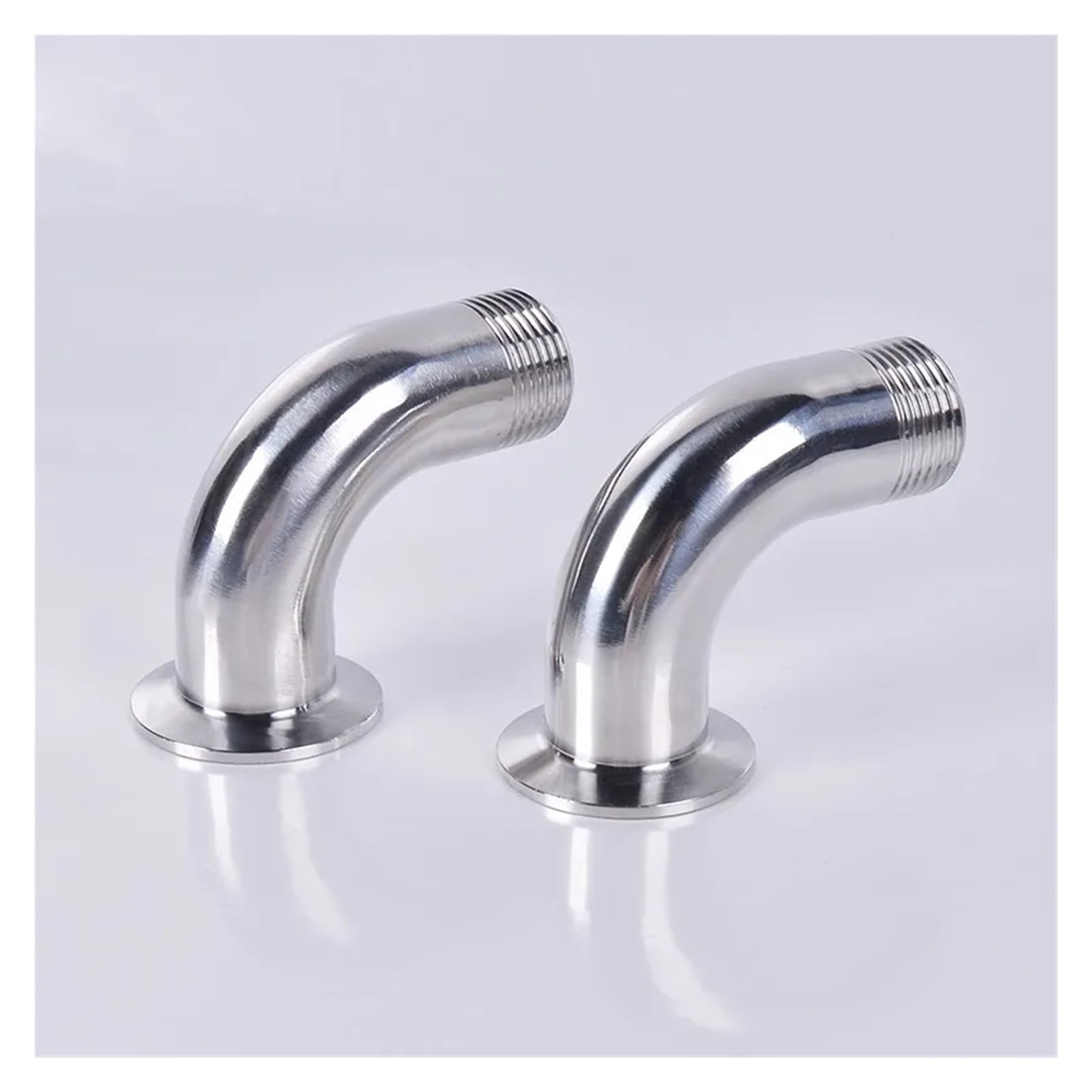 1/2''- 2'' (DN15/DN20/DN25/DN32/DN40DN50) BSP Złącze rurowe z gwintem zewnętrznym Kolanko 90 stopni 1,5'' Tri Clamp 50,5mm Ferrule(DN50OD77.5MM)