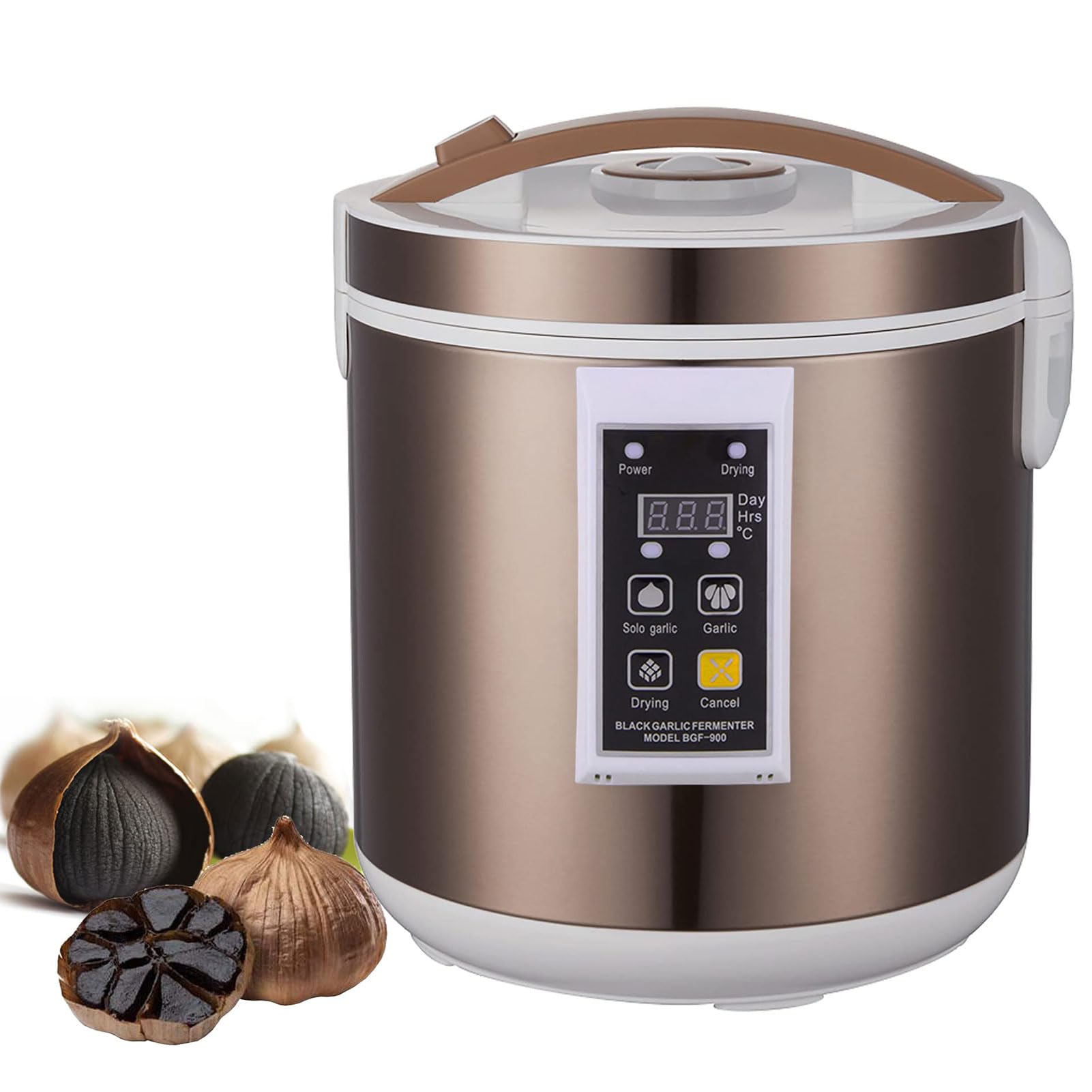 Máquina de fermentación de ajo negro, olla fermentadora automática de 5 litros para cocinar tú mismo, control inteligente para nato, yogur y más, aparato de cocina multifuncional