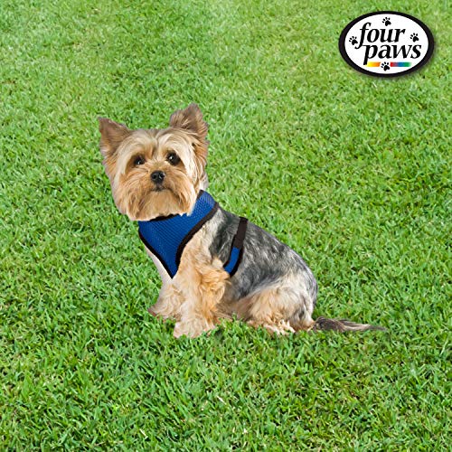 Image of Four Paws Comfort Control Dog Harness Blue Extra Small