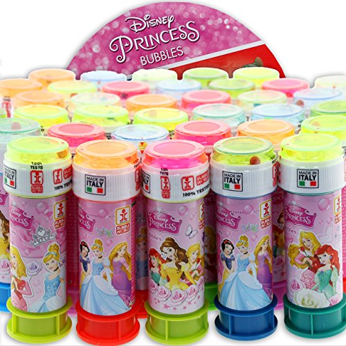 6 x pompas de jabón Princess Disney Paciencia parte obsequios