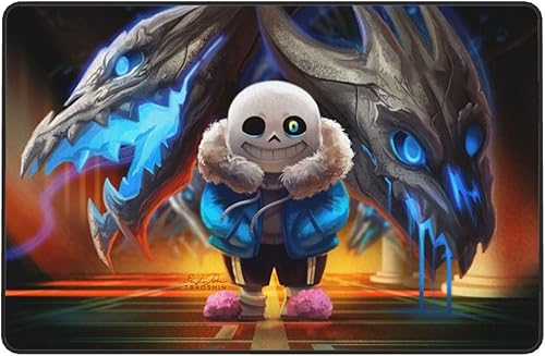 Miniatura 8 de BNALAO Sans - Alfombras de anime, antideslizante, suave, para decoración del hogar, sala de estar, dormitorio, 60 x 39 pulgadas