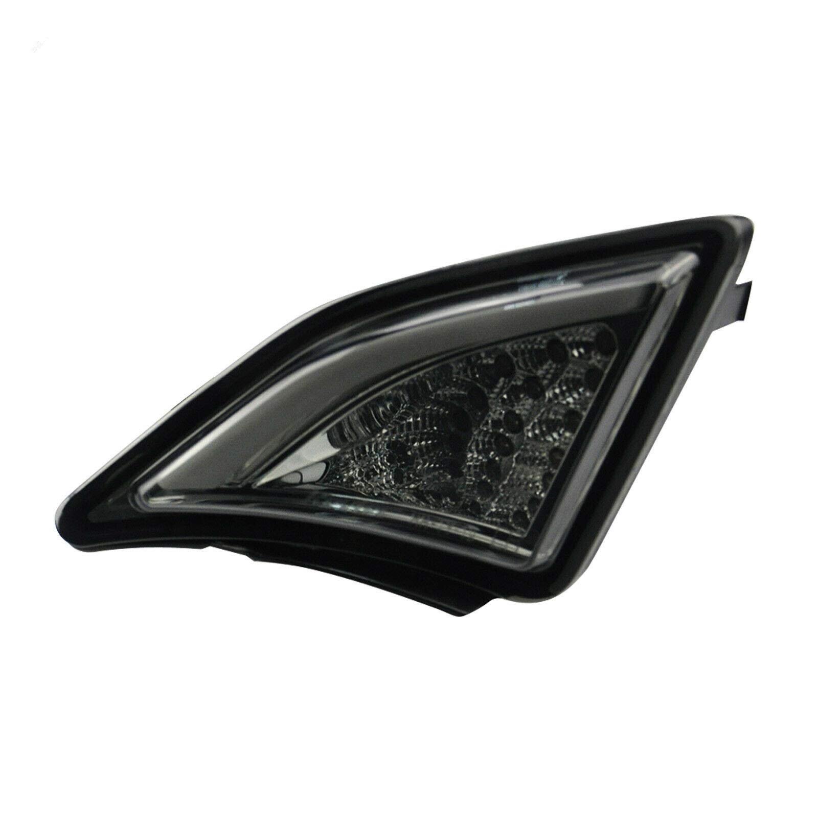Lot de 2 feux d'angle avant LED fumés compatibles avec Scion FRS T oyota GT86 2013