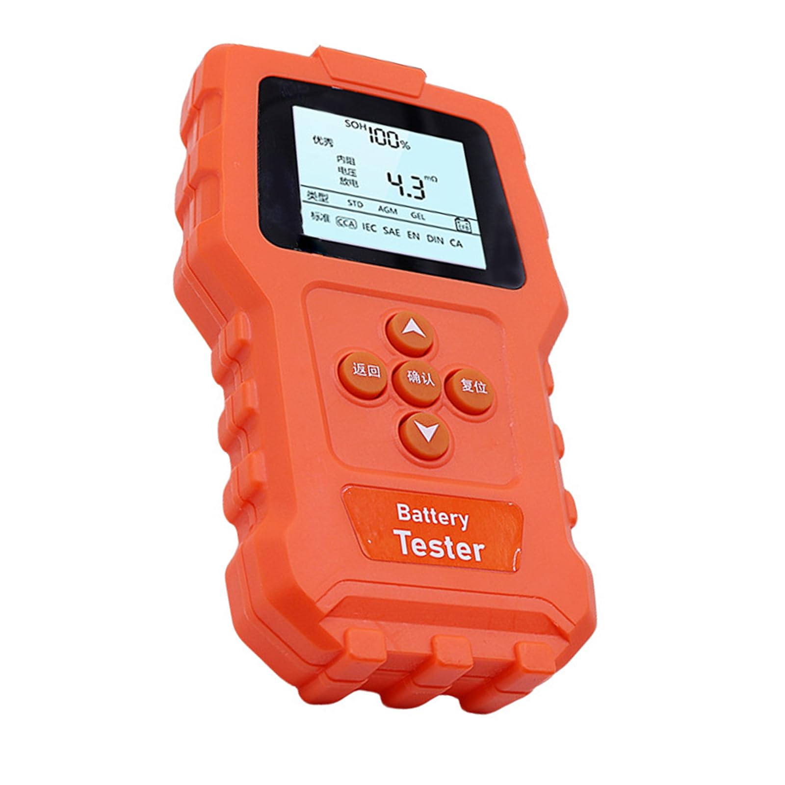Testeur de charge de batterie automatique pour l'entretien hivernal des voitures 12V 24V