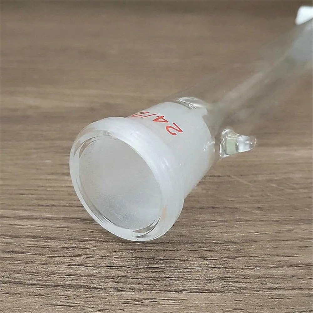 Équipements et fournitures de laboratoire Colonne de laboratoire à piston en PTFE, calibre 24#, 1 pièce, avec noyau sable