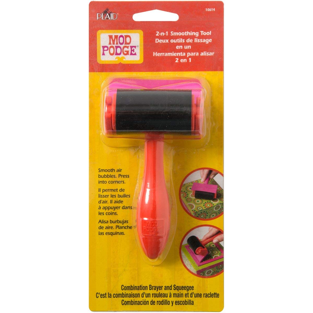 Mod Podge Plaid Mod Podge 2 In 1 Smoothing Tool, One Size