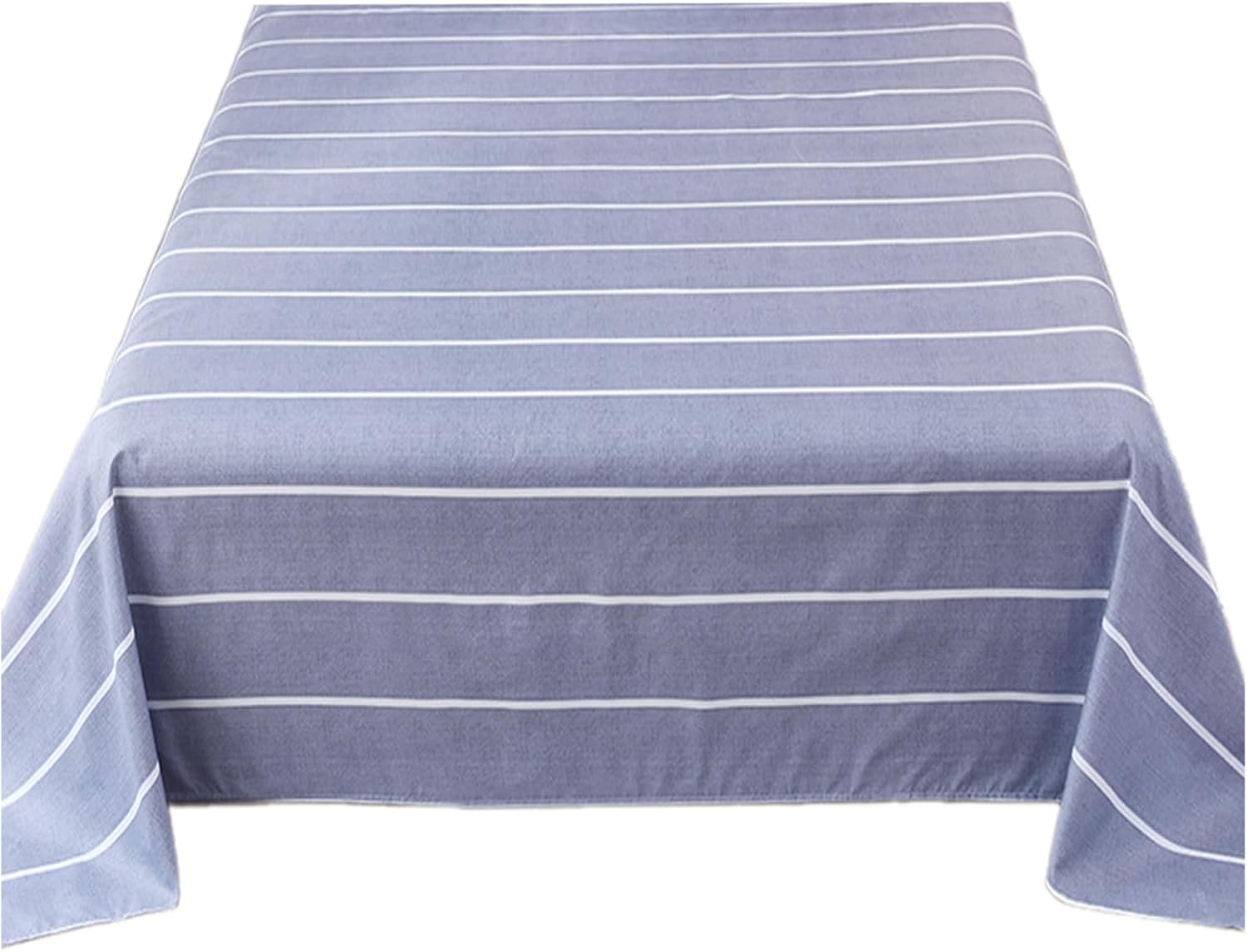Washed Cotton Bed Sheet Linen Comfortable Bedspread Easy Maintenance for Everyday Use Guest Room Linen
