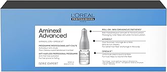 L'Oréal Professionnel Aminexil Advanced Anti-Hair Loss Activator Treatment for Fuller Hair, 42 x 6 ml