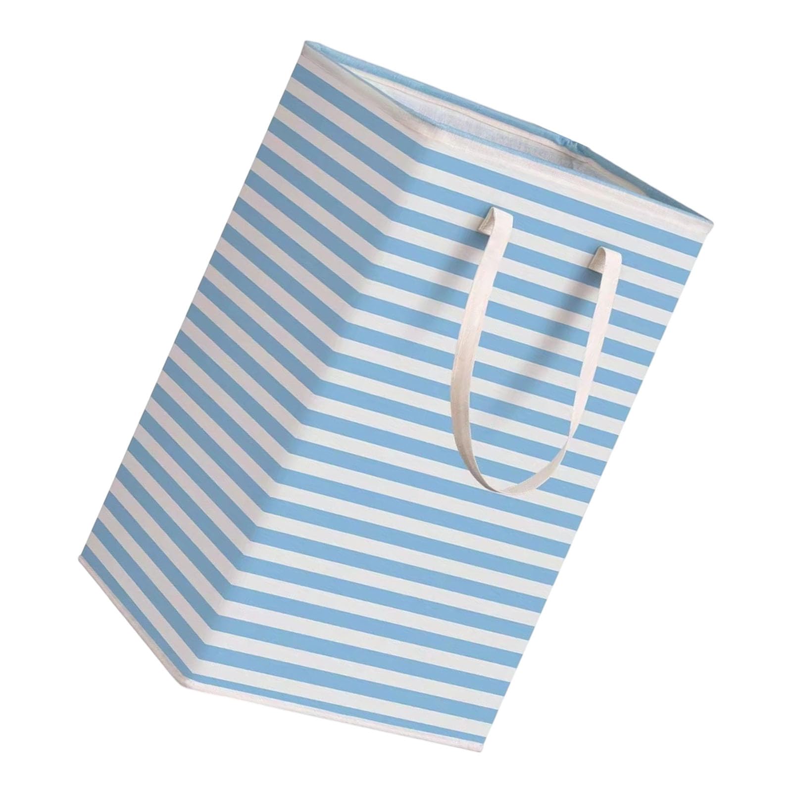 APGLSXY Space Saving Laundry Basket Foldable Dirty Clothes Organiser with Carry Handle Household Hamper Clothing Container Space Saving Foldable Storage Basket