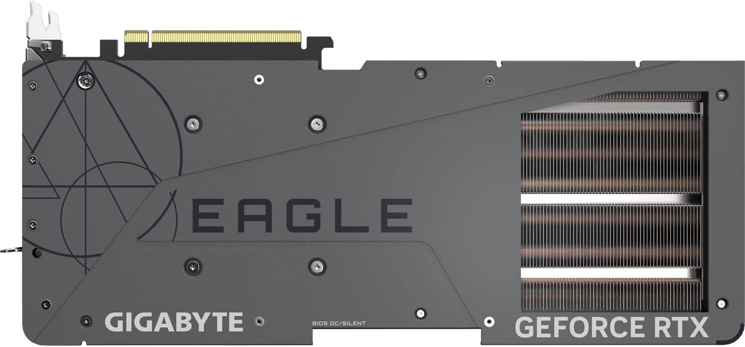 GIGABYTE GeForce RTX 4080 EAGLE OC 16GB Scheda grafica - 16GB DDR6X, 192bit, PCI-E 4.0, Core 2520Mhz, RGB, DP 1.4, HDMI 2.1a, NVIDIA DLSS 3, GV-N4080EAGLE OC-16GD