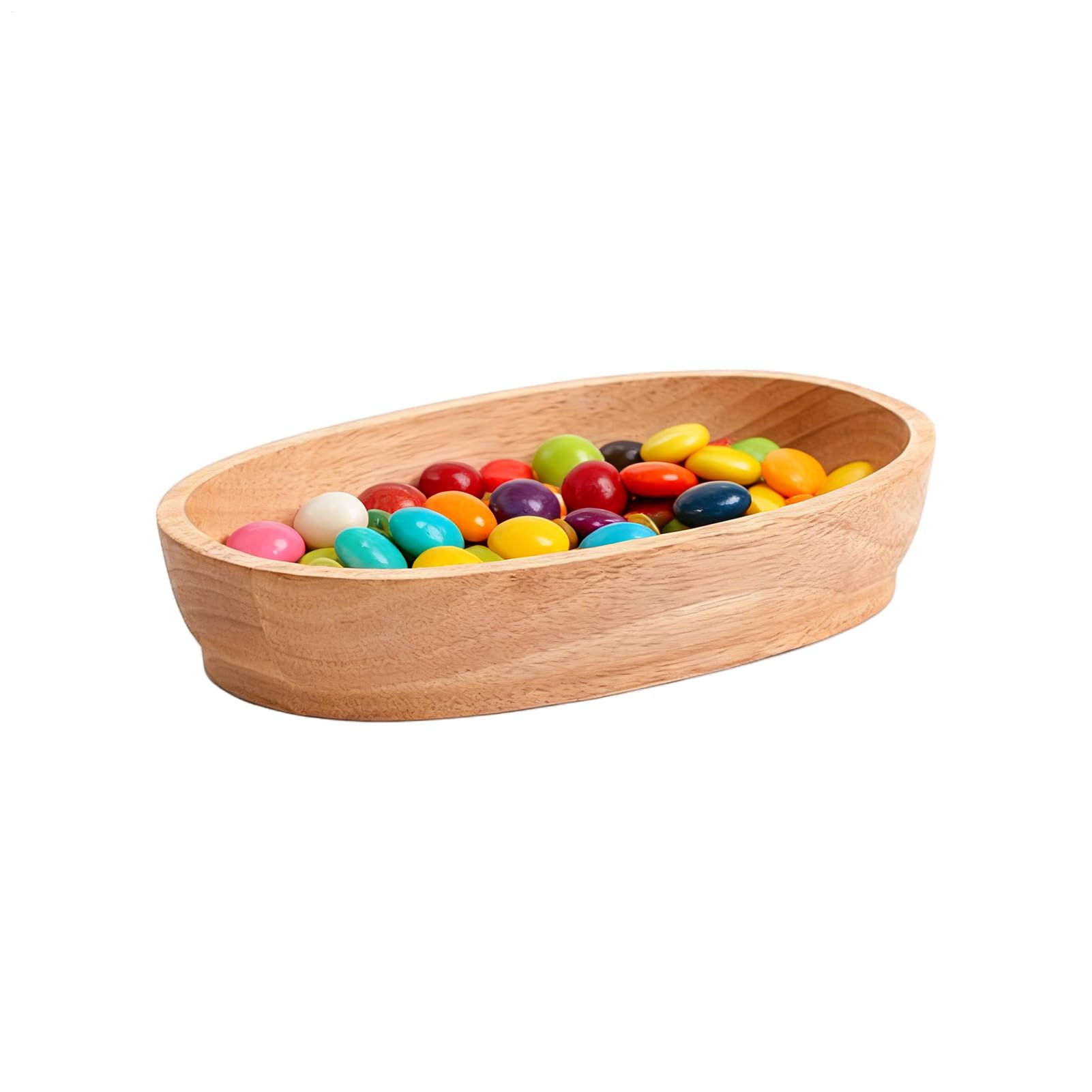 Bol en forme de bateau assiette de service pour le pain et les fruits