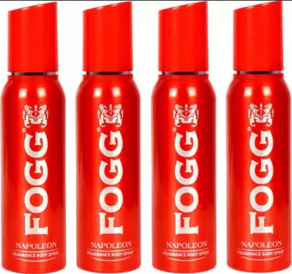 FOGG sdf NAPOLEON deo 120ml*4pc Deodorant Spray - For Men & Women (480 ml, Pack of 4)-image-30