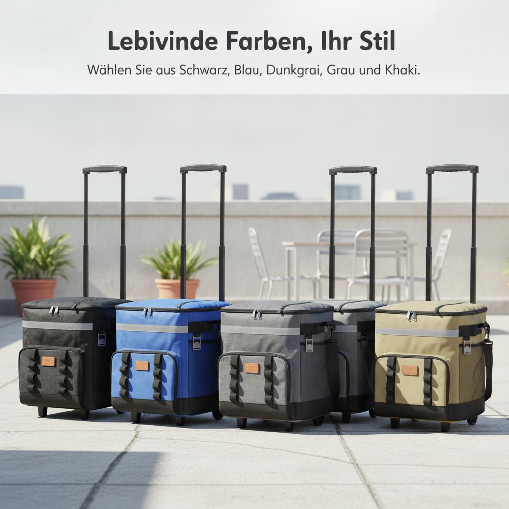 Sac Isotherme Portable à roulettes