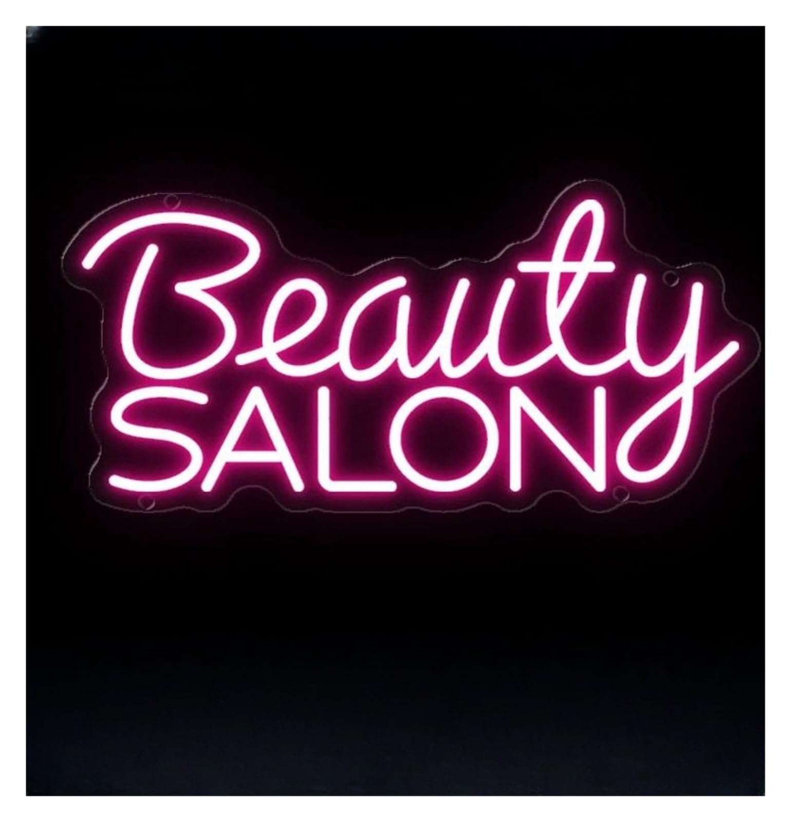 Lemst One Color Signs Lamp Beauty Salon Neon Sign For Spa Nail Brows Lashed Salon Beauty Store Studio Wall Decor Lamp 40X19.7cm