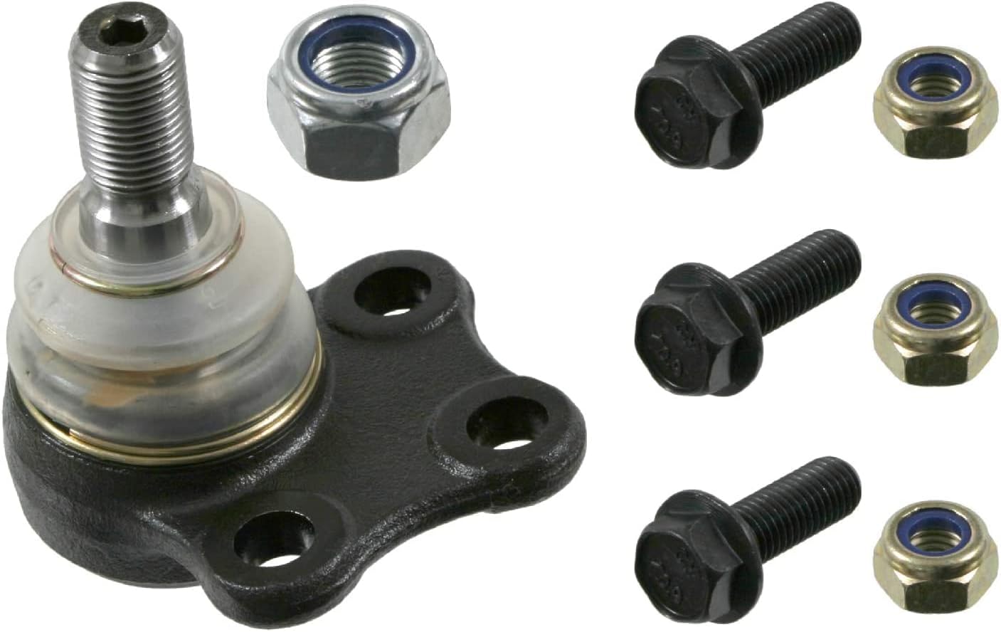 febi bilstein 22265 Ball Joint with additional parts, pack of one
