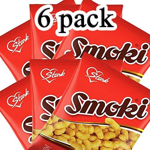 Smoki Peanut Flavored Snacks 50g (6pack) Total