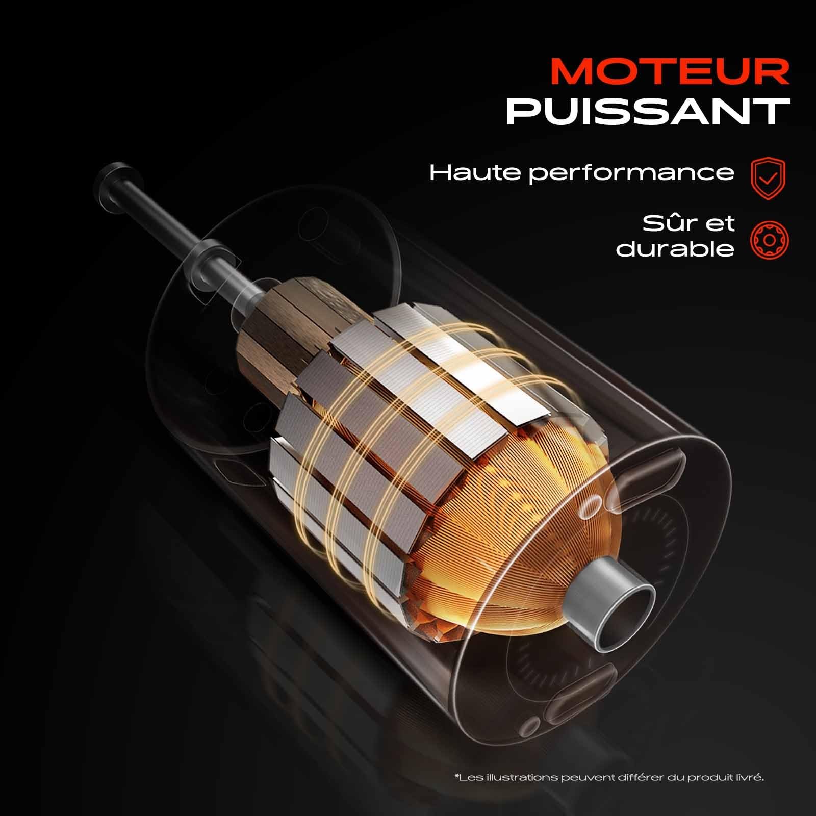 Frankberg Moteur d'actionneur, actionneur de climatisation, côté droit | 5Q0898511D; Compatible avec: A3 Limousine 8VM 8VS, O.c.t.a.v.i.a III 5E3 NL3 NR3, A3 8V1 8VK, Q3 Sportback F3N