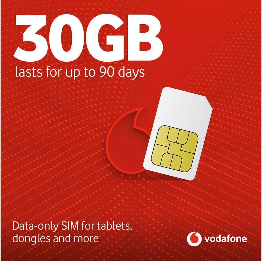 Données mobiles Vodafone 30 Go pour rester connecté pendant 90 jours sans engagement