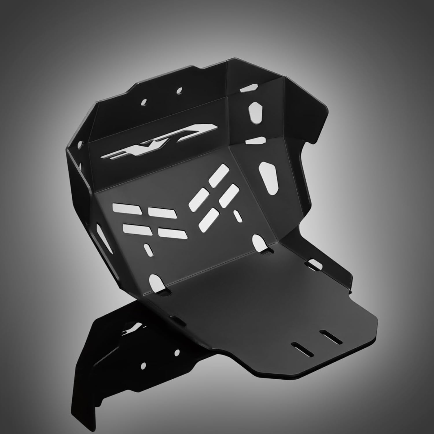 CRF450L Skid Plate Compatible with CRF450L CRF450RL CRF450X 2019-2022, Aluminum Front Skidplate Engine Mud Guard Cover (Black)