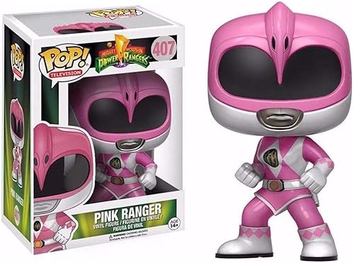 Funko 12577 - Power Rangers Ranger, Rosa Metálico