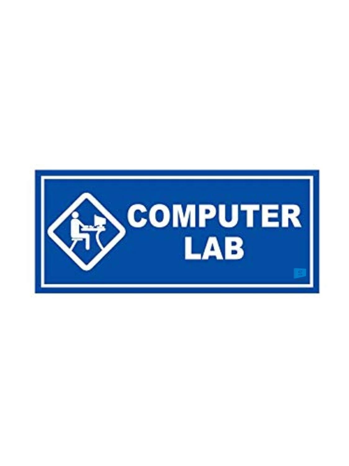 SIGN EVER Computer Lab Sign Boards for School College Internet Cafe ...