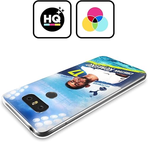 Miniatura 2 de Head Case Designs Officially Licensed Tottenham Hotspur F.C. Cristian Romero 202324 First Team Soft Gel Case Compatible with LG G8 ThinQ