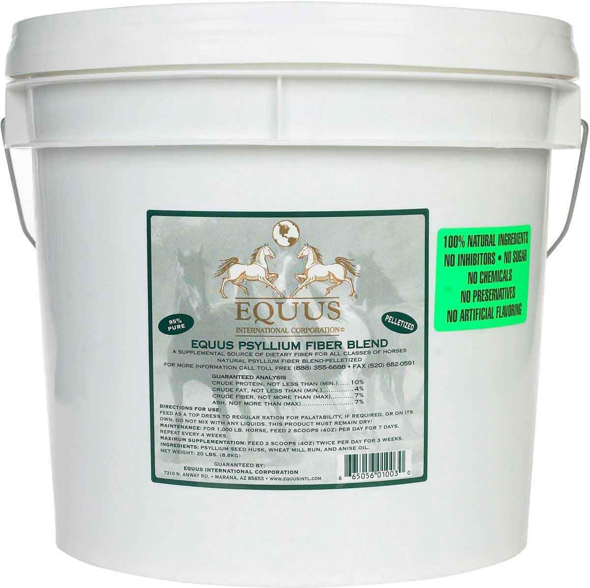 Equus Psyllium Fiber Blend Pellets (20 lb)