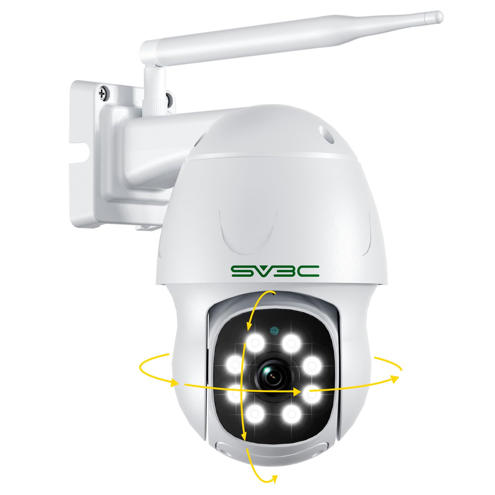 SV3C 防犯カメラ PoE 800万画素 4K Amazon.com : SV3C 4K PTZ POE Wired & WiFi Security Camera Outdoor