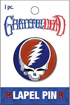 Grateful Dead Sead Steal Your Face Metal Lapel Pin