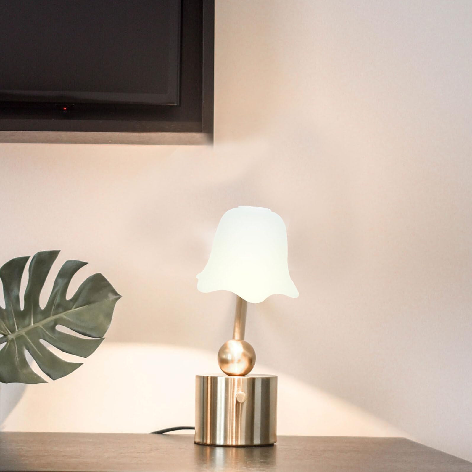 2 pezzi Paralumi in Vetro Delicati per Lampade Soffitto Design Elegante e Protettivo per Abat-jour Moderne in Camera da Letto