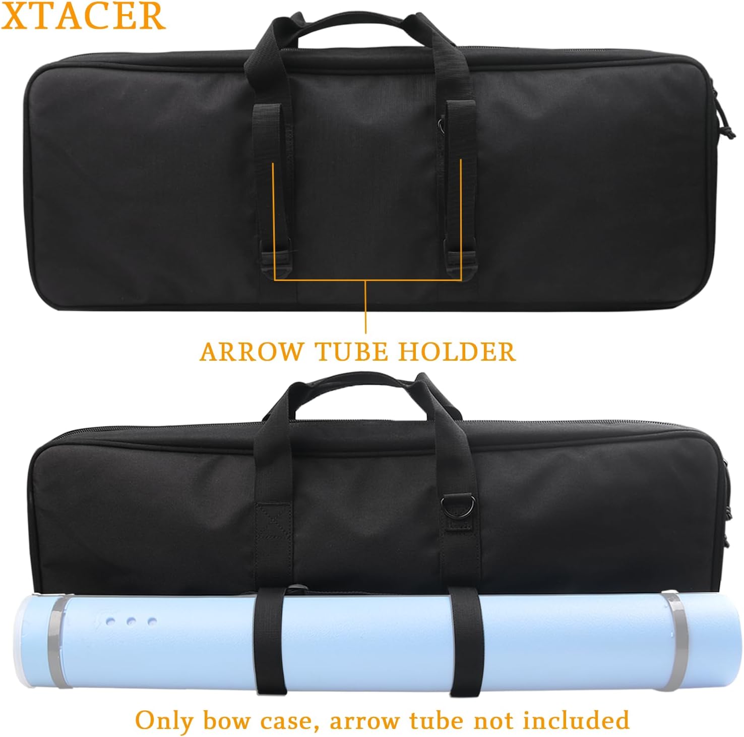 XTACER Tactical Bow Case MOLLE Recurve Takedown Bow Case Fully Padded Case