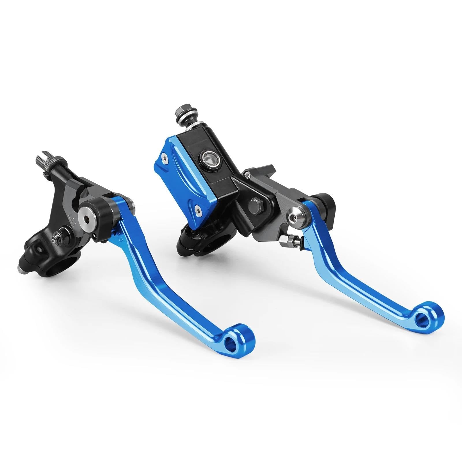 CMBMHGETEE Handlebar Brake Lever for CR80R for 85R for CRF125F for CRF150R for CR125R for 250R for CRF250R for CRF450R for CRF250X for CRF450X for CRF230F(Blue)
