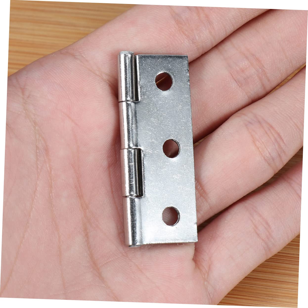 SOESFOUFU 20 Pack Cabinet Hinge Stainless Steel Door Hinges Small Hinges for Furniture Kitchen Cabinets Soft Close Mute