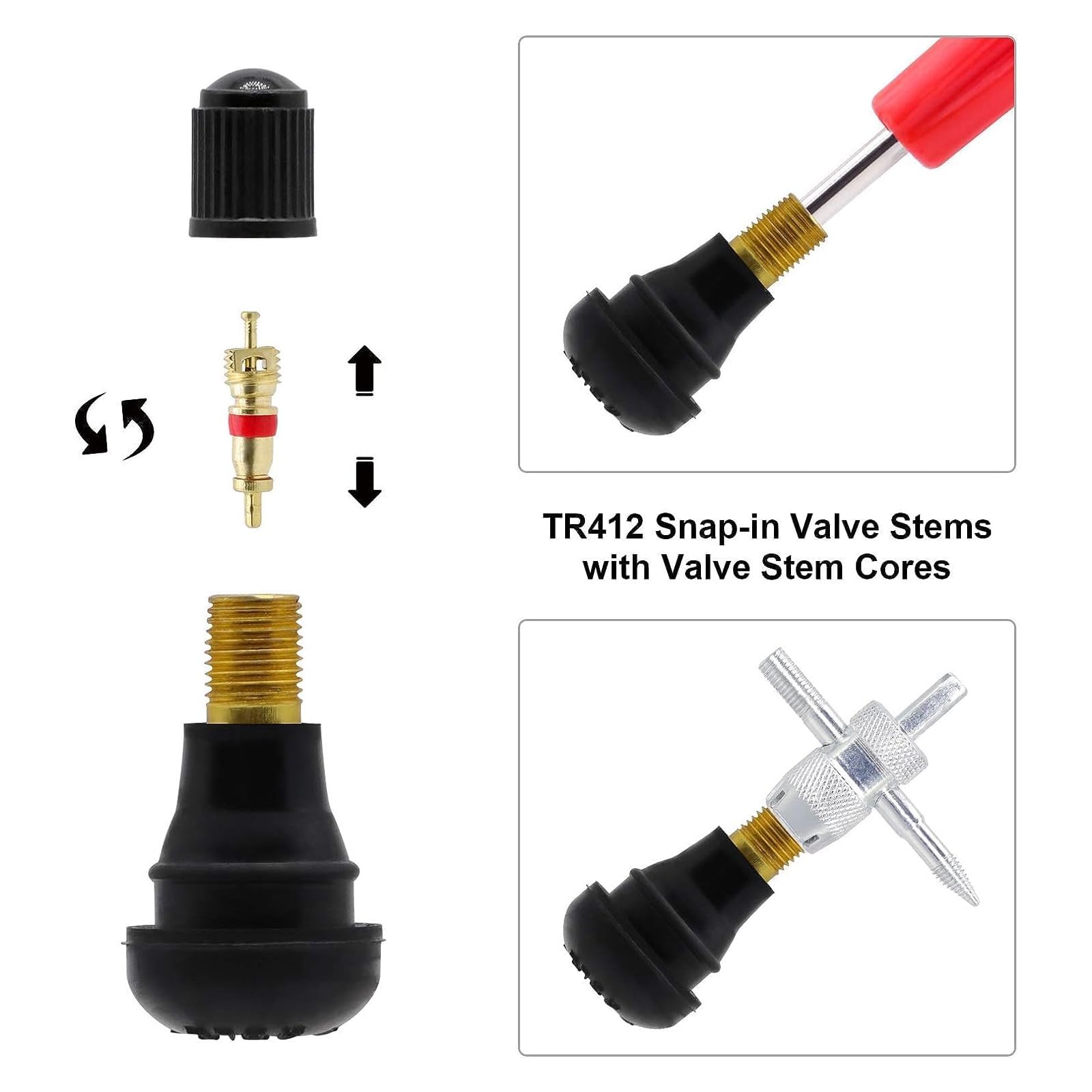 46Pcs Kit Reparacion Neumaticos para VW ID.3 2020-2024