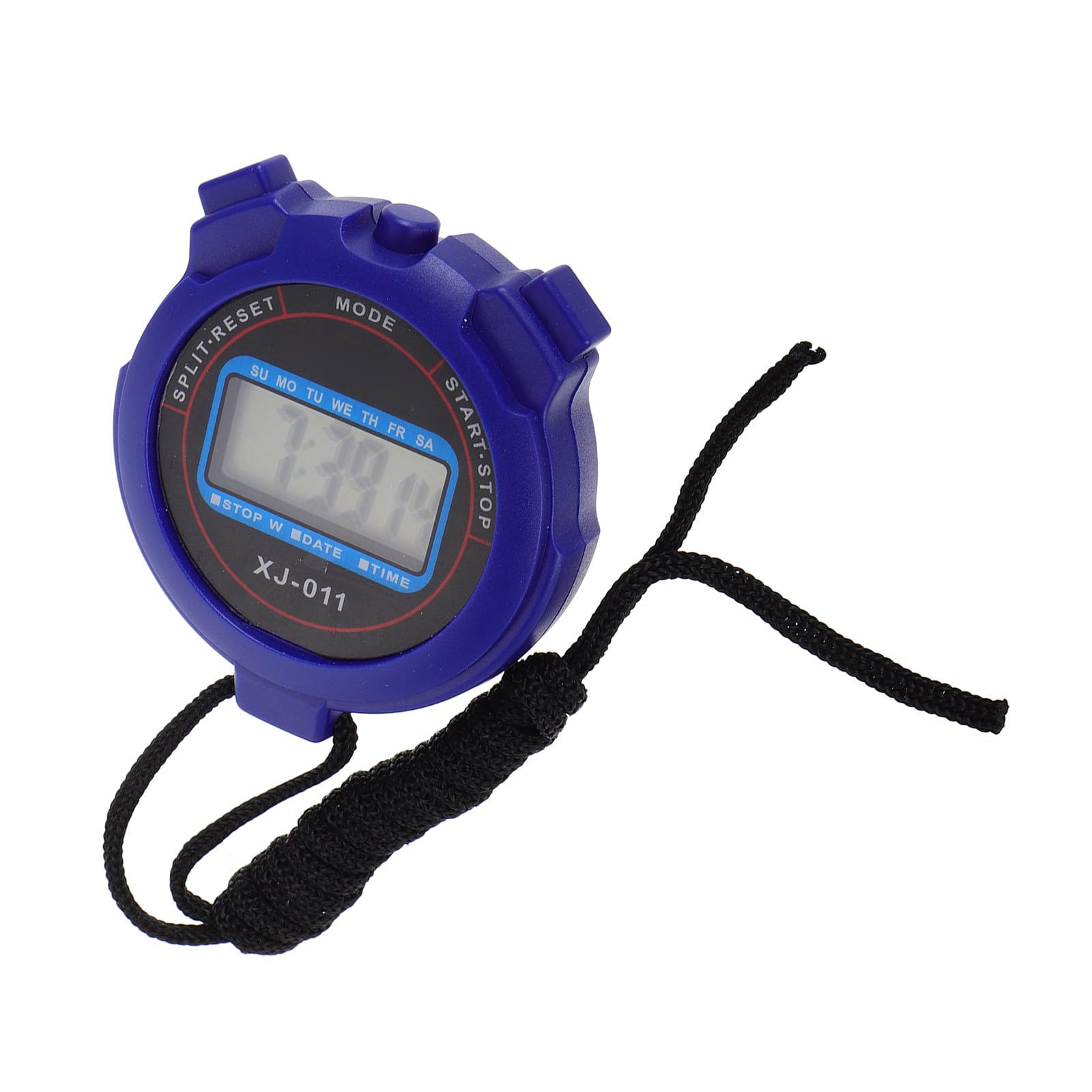 Digital Stopwatch Timer with Large Display Multifunctional Lap Counter for Swimming Running Yoga Portable Lightweight Sports Timer with Alarm and Calendar for Coaches and Athletes-image-5