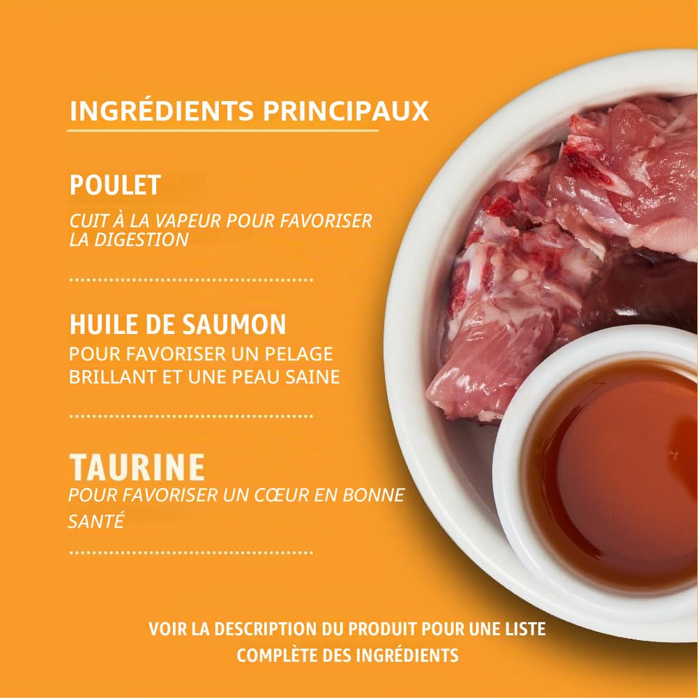 Lily's Kitchen Pâtée moelleuse naturelle en barquette pour chats adultes, recettes sans céréales, multipack (32 x 85g barquettes)