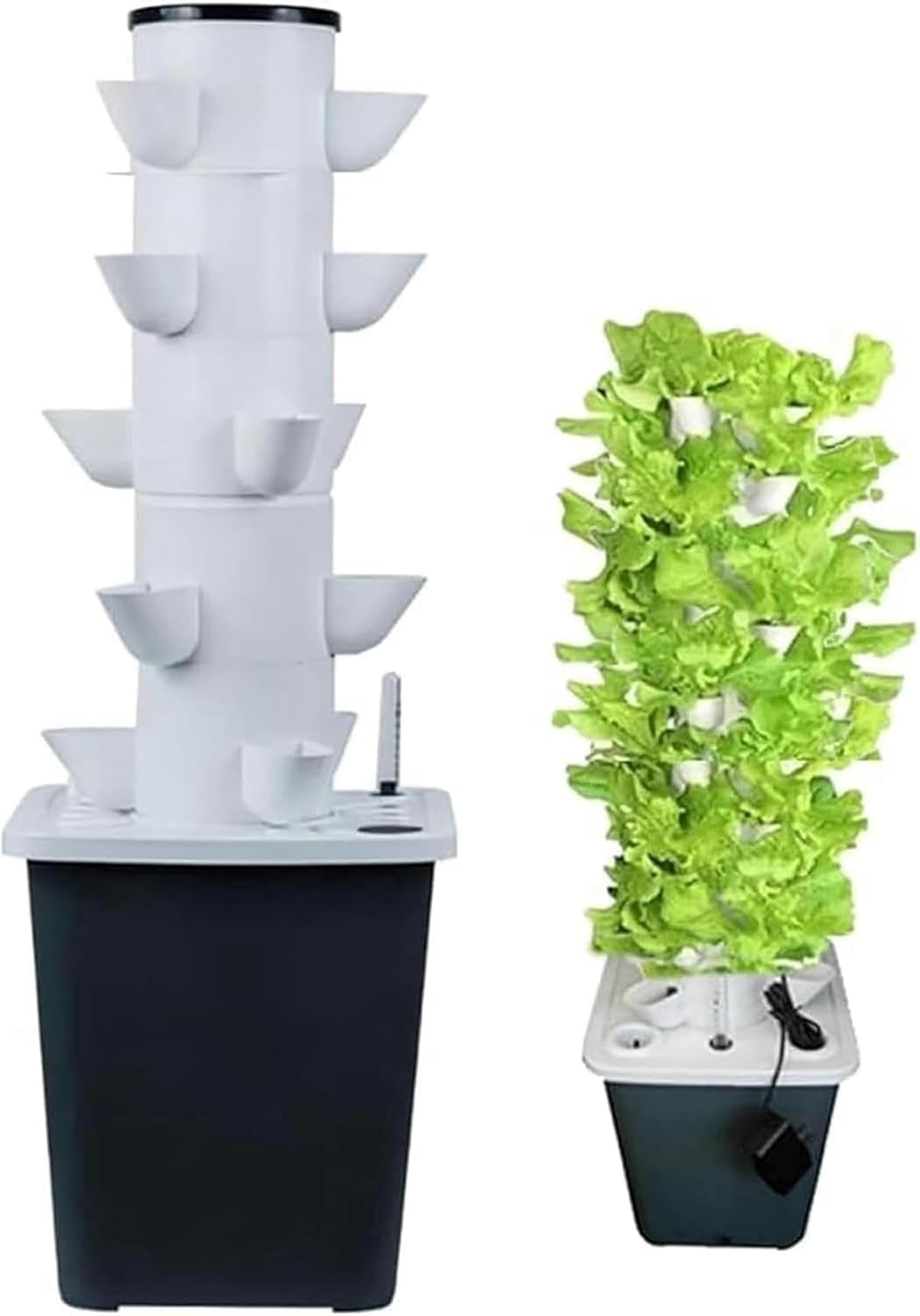 Garden Hydroponic Cultivation System, 15/20/25/30 Capsules, Hydroponic Tower, Aironic Cultivation Kit, ic Planting System with Moisturizing Pump, Adapter, Network Packages