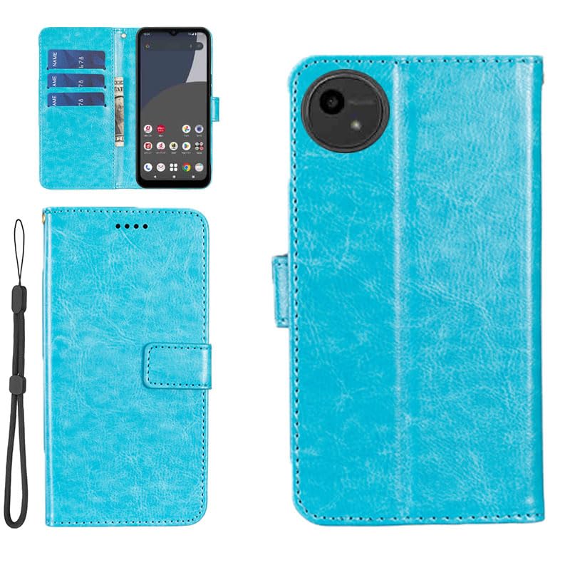 Amazon.co.jp: 【KSK】Aquos Wish 4(6.60インチ)対応 手帳型 ケース 