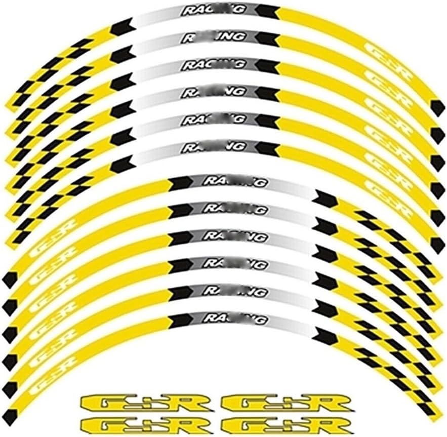 for CBR650R CBR650F CBR600F CBR600SE for CBR 650R 650F 600F 600SE Motorcycle Stickers Wheels Decals Rim Reflective Stripe Tape(7)