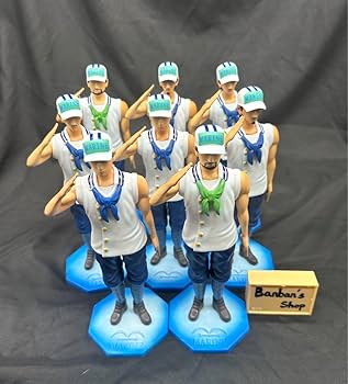 Amazon | ワンピ 海兵 世界政府 フィギュア 8体セット ガレージキット