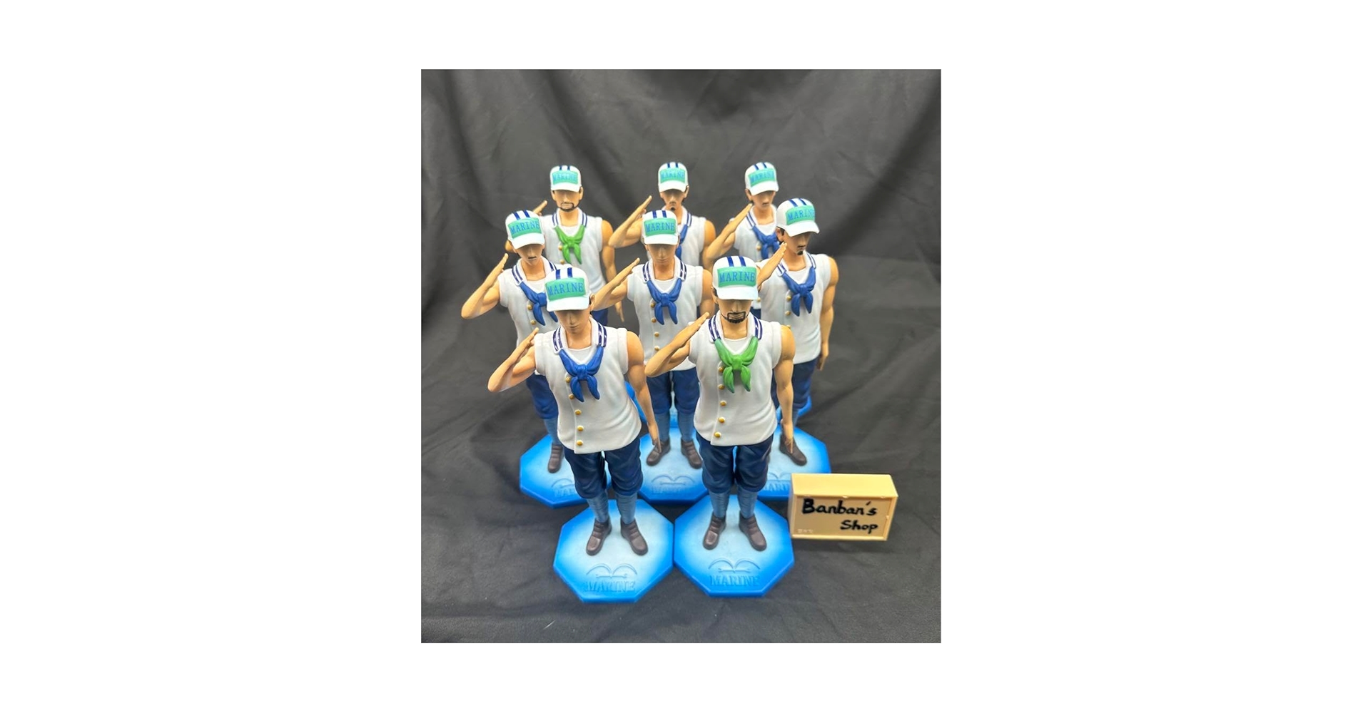 Amazon.co.jp: ワンピース 海兵 世界政府 フィギュア 8体セット