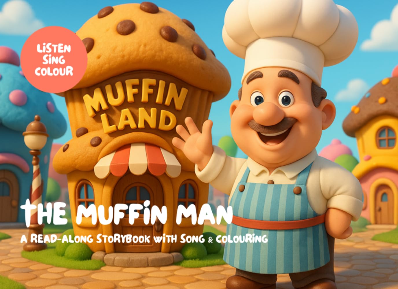 The Muffin Man: A Sweet Story & Colouring Adventure